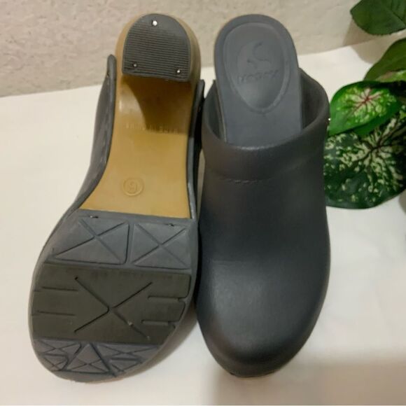 NOSOX Pepper Clogs Mules Gray tan size 6 - Picture 9 of 12